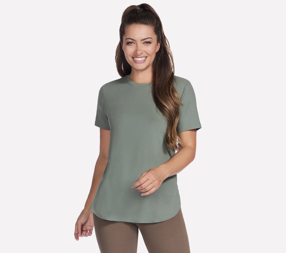 GO WALK Luxe Rib Tunic Tee | Skechers