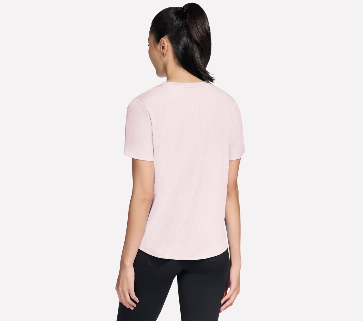 GO WALK Luxe Rib Tee | Skechers