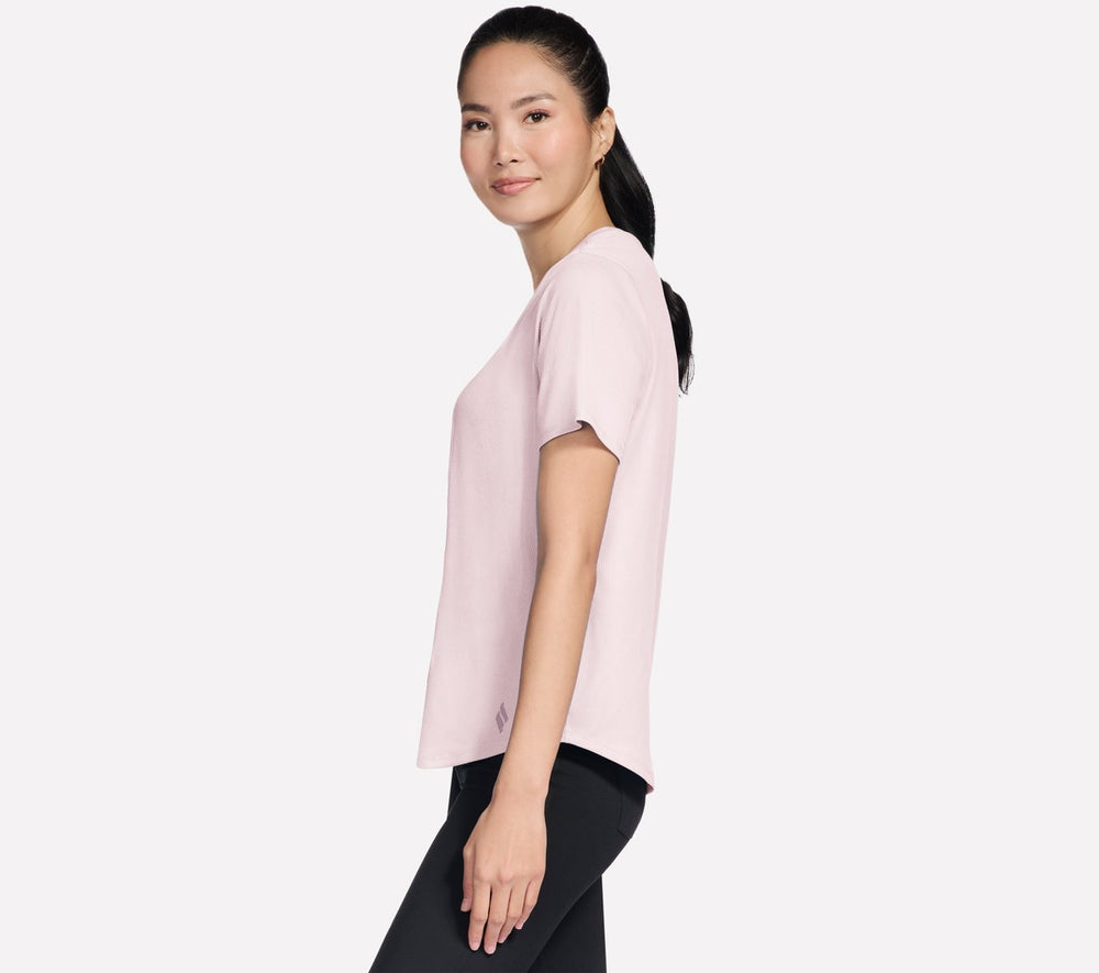 GO WALK Luxe Rib Tee | Skechers