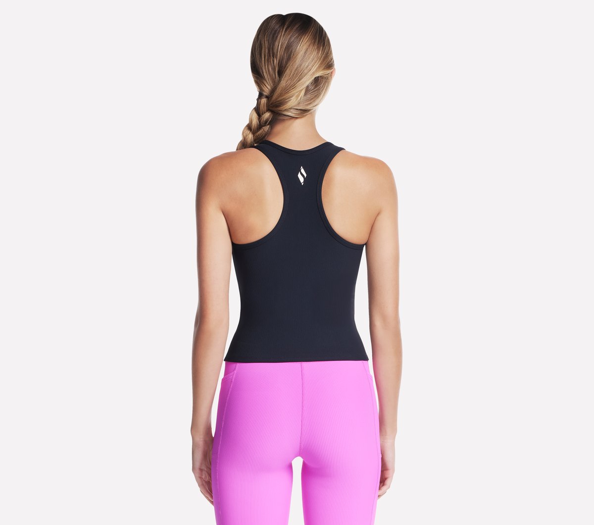 GO FLEX RIB V-Neck Tank | Skechers
