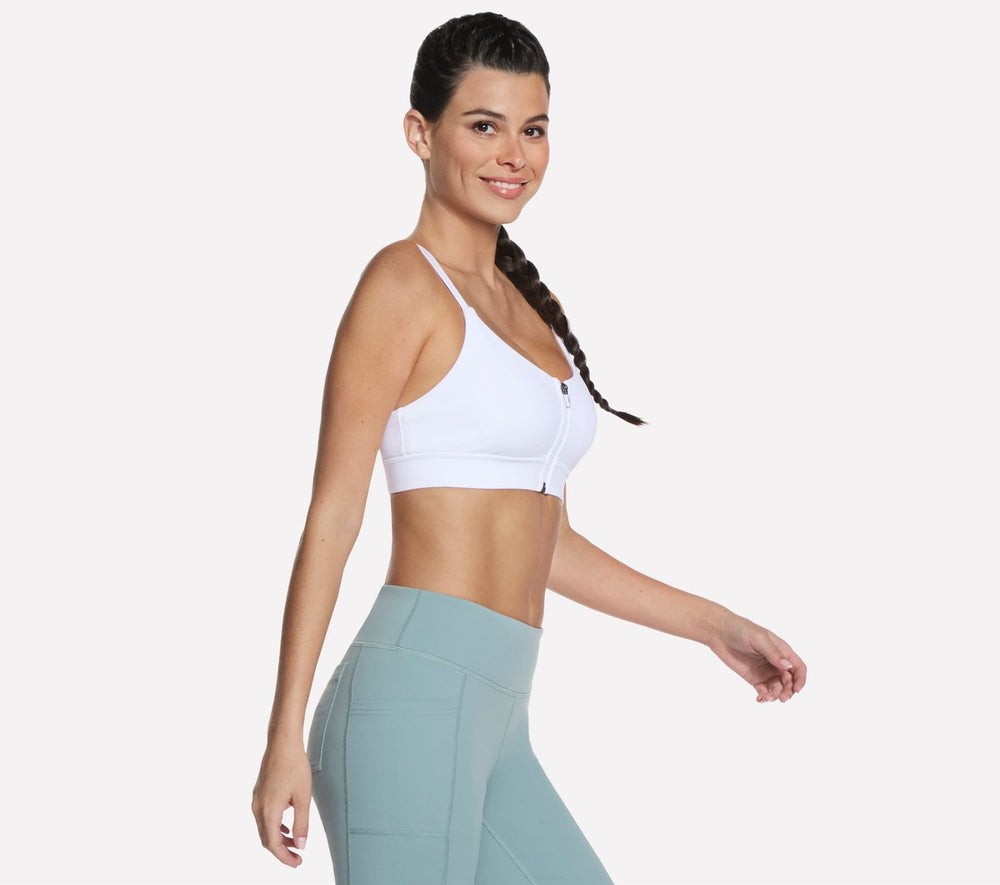 GO WALK Evolution Zip Front Bra | Skechers