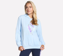 Floral Diamond Pullover Hoodie | Skechers