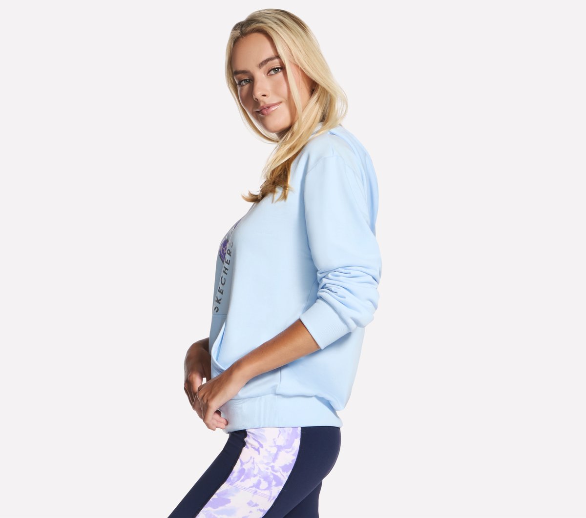 Floral Diamond Pullover Hoodie | Skechers
