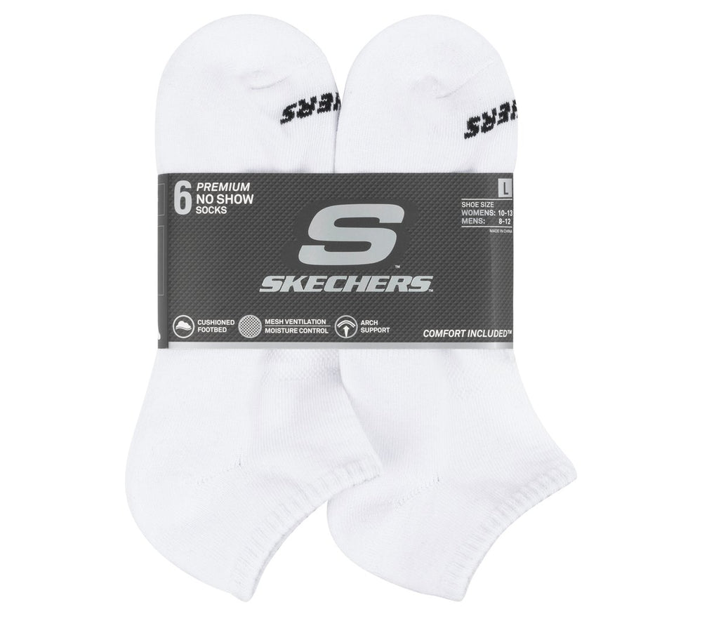 6 Pack Core Low Cut Large Socks | Skechers
