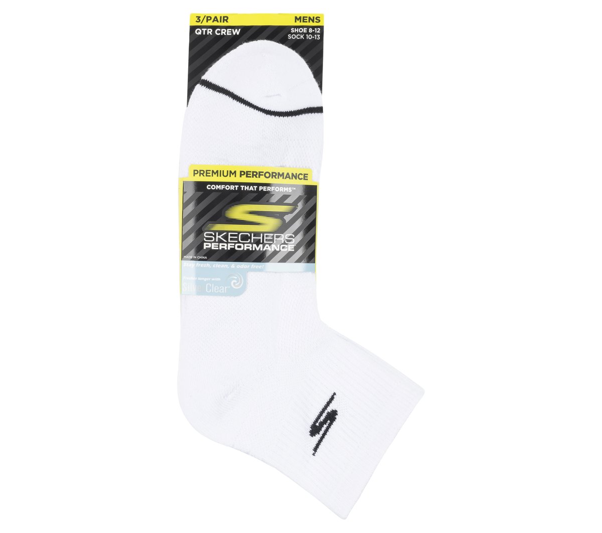 Quarter Premium Basic Socks - 3 Pack | Skechers