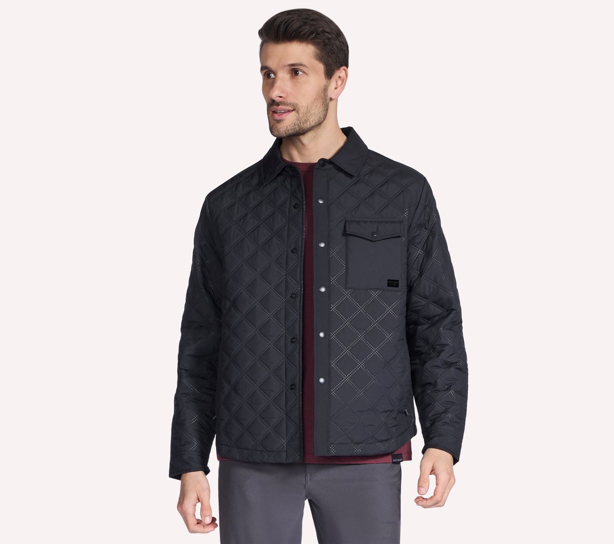 GO SHIELD Cozy Fit Altitude Bonded Jacket | Skechers