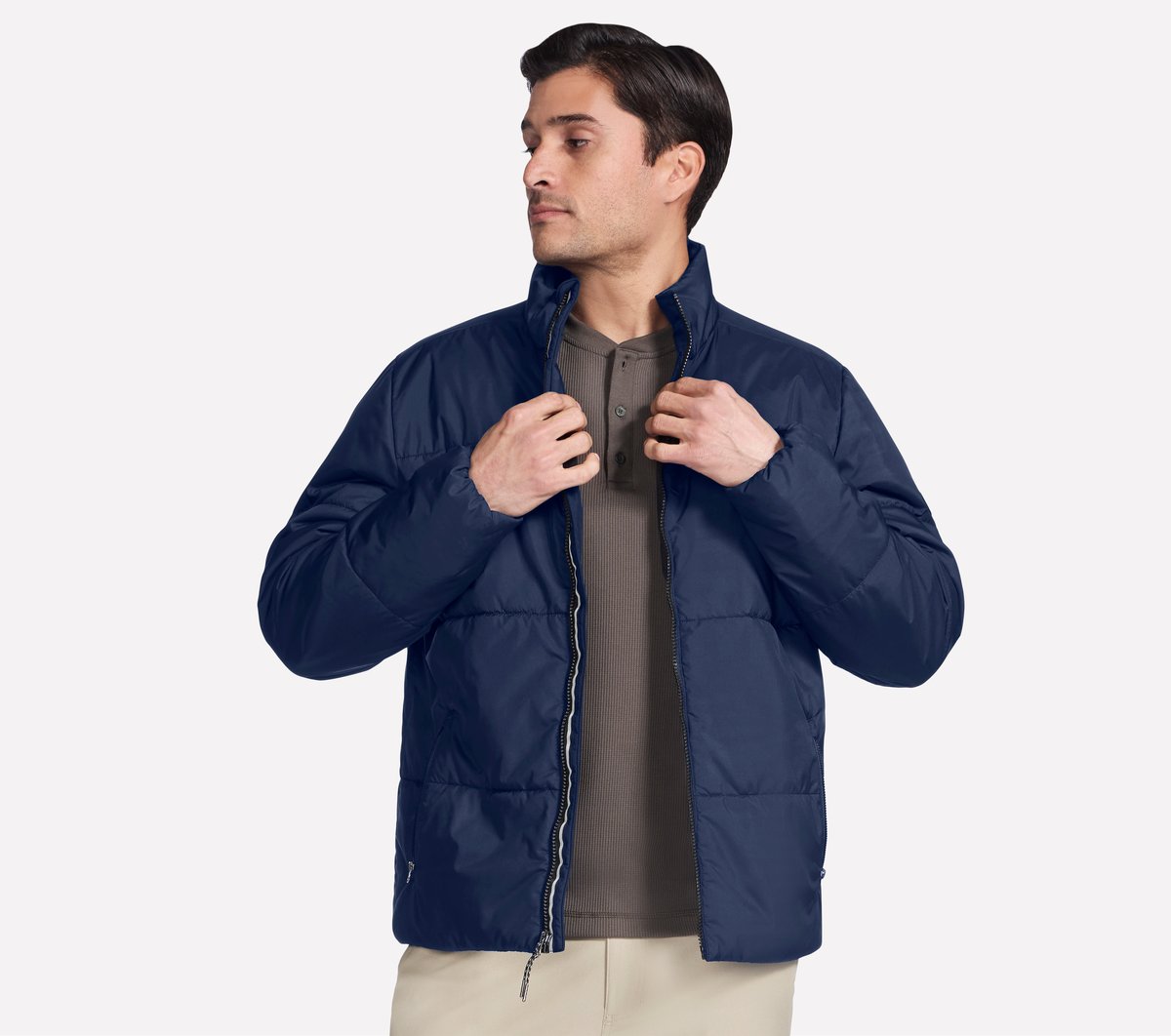 GO SHIELD Cozy Fit Traverse Down Jacket | Skechers