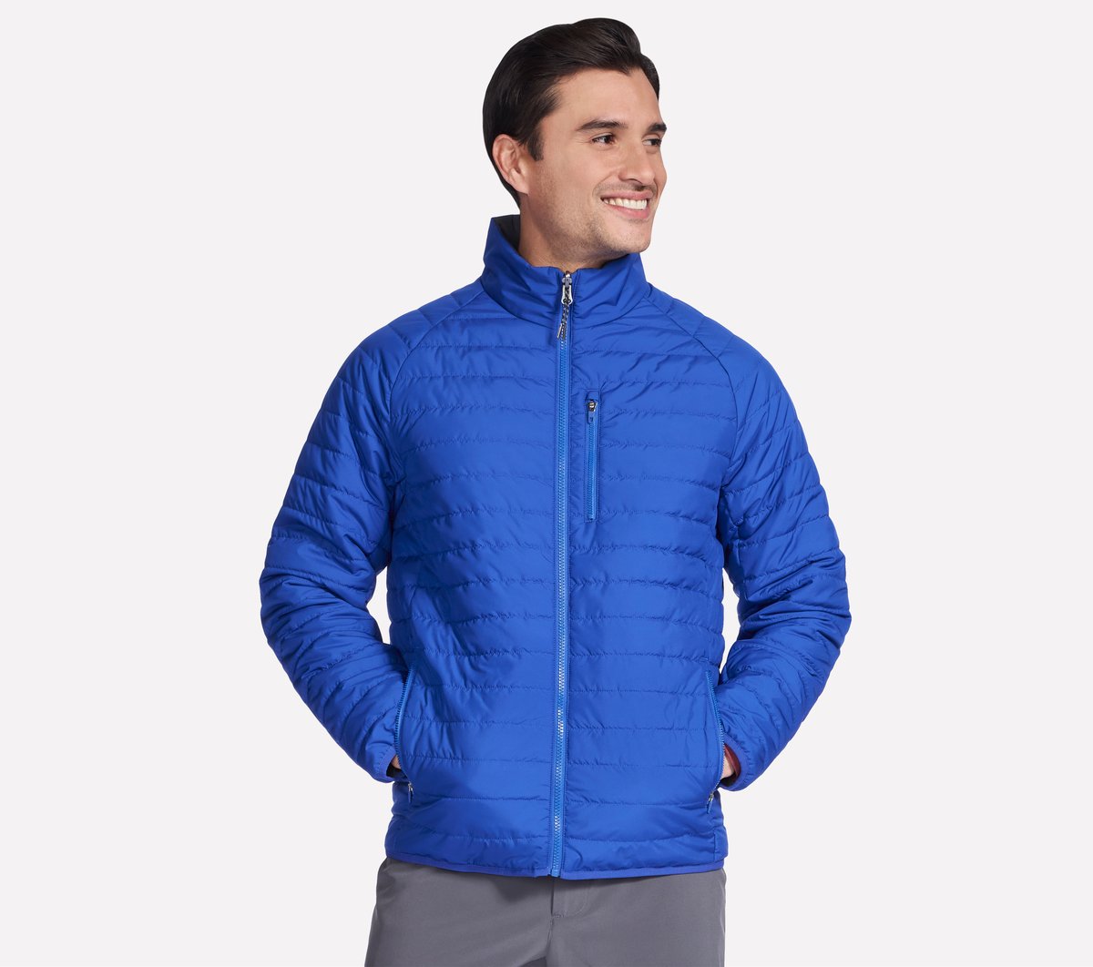 GO SHIELD Cozy Fit Altitude Reversible Jacket | Skechers