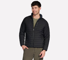 GO SHIELD Cozy Fit Altitude Reversible Jacket | Skechers