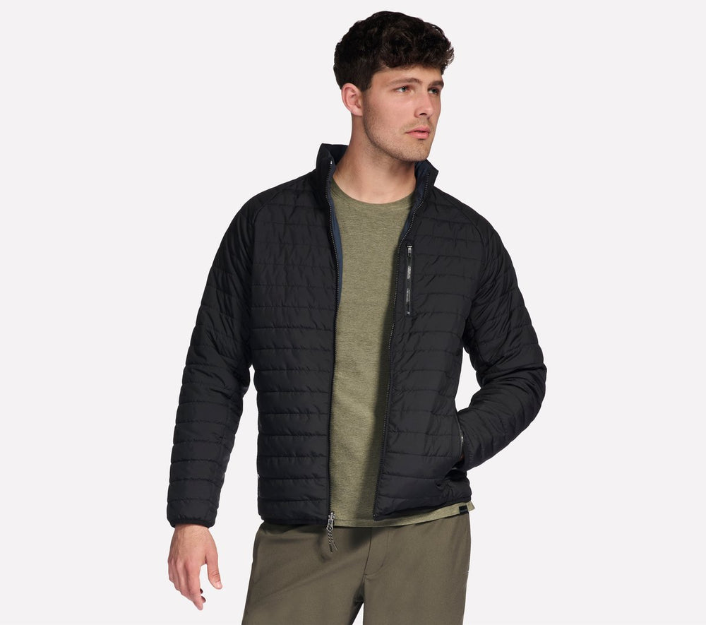GO SHIELD Cozy Fit Altitude Reversible Jacket | Skechers
