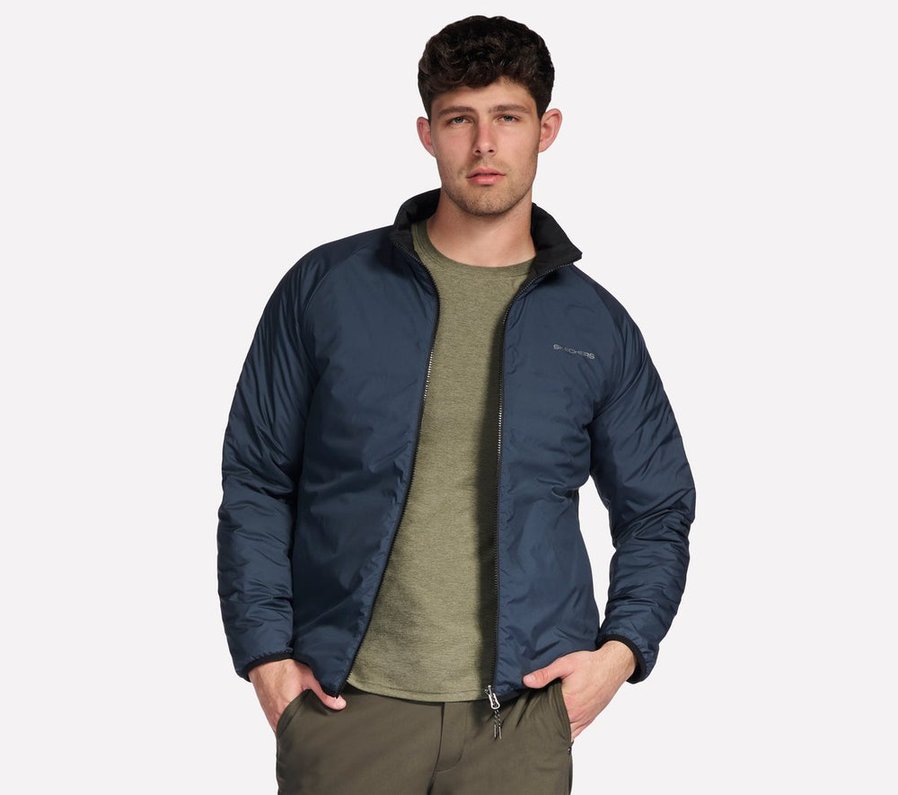 GO SHIELD Cozy Fit Altitude Reversible Jacket | Skechers