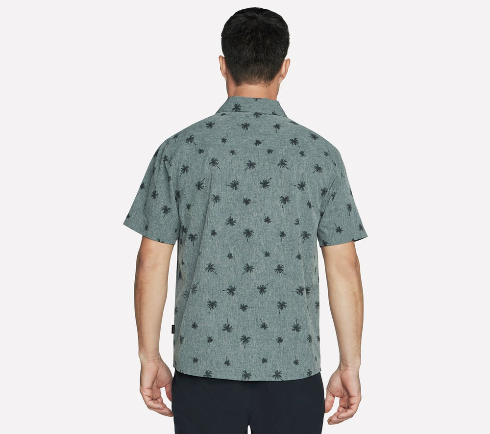 The GO WALK Air Printed Short Sleeve Shirt | Skechers