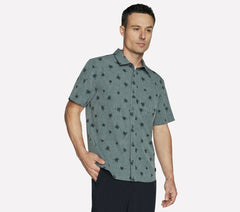 The GO WALK Air Printed Short Sleeve Shirt | Skechers