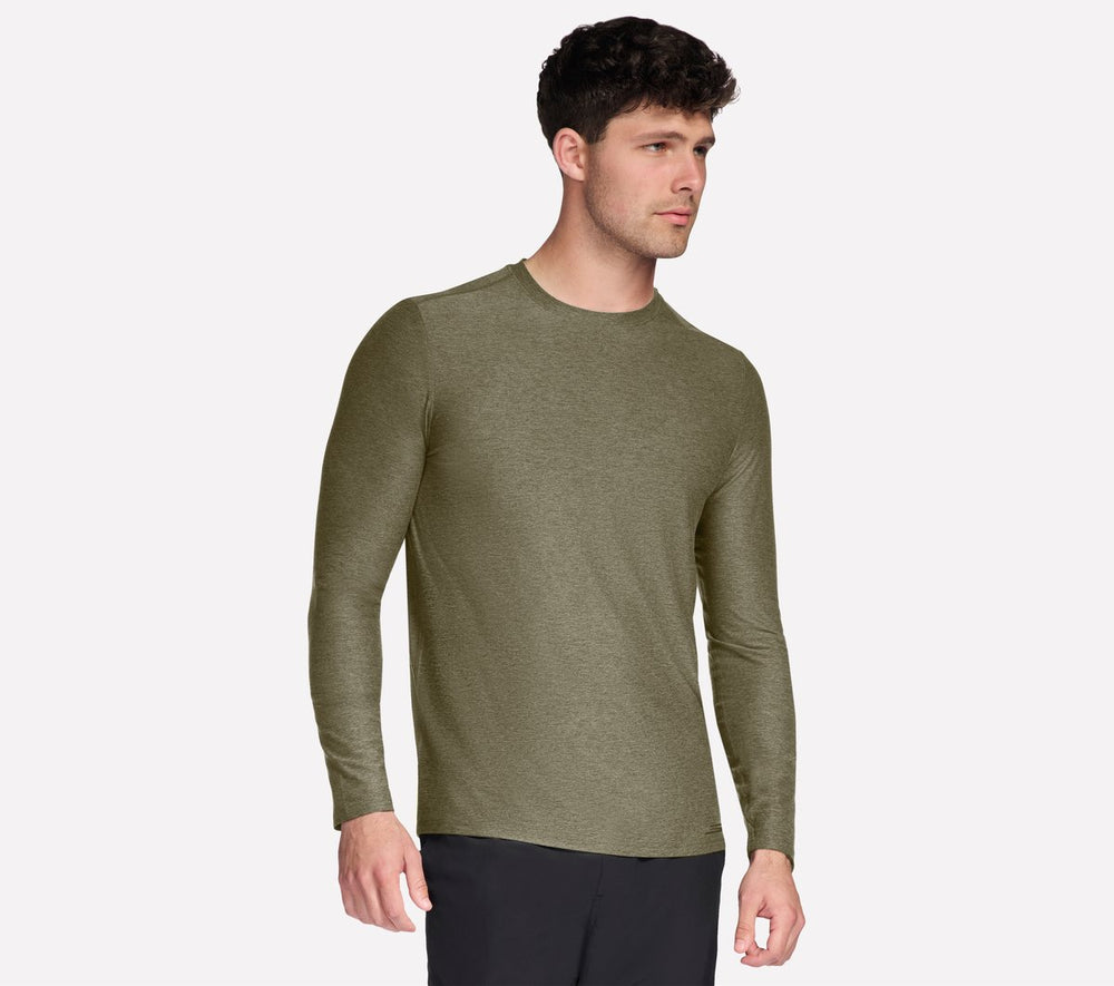 GO DRI All Day Long Sleeve Tee | Skechers
