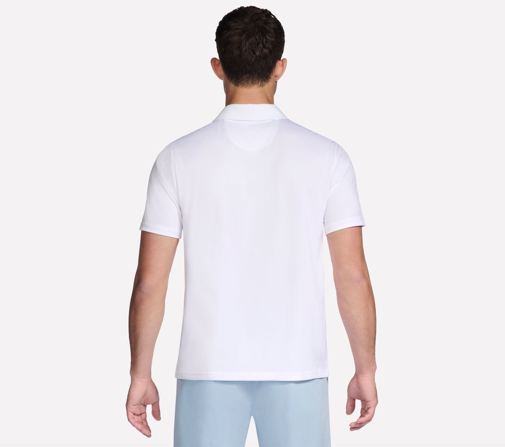 GO DRI Charge Palm Stripe Polo | Skechers