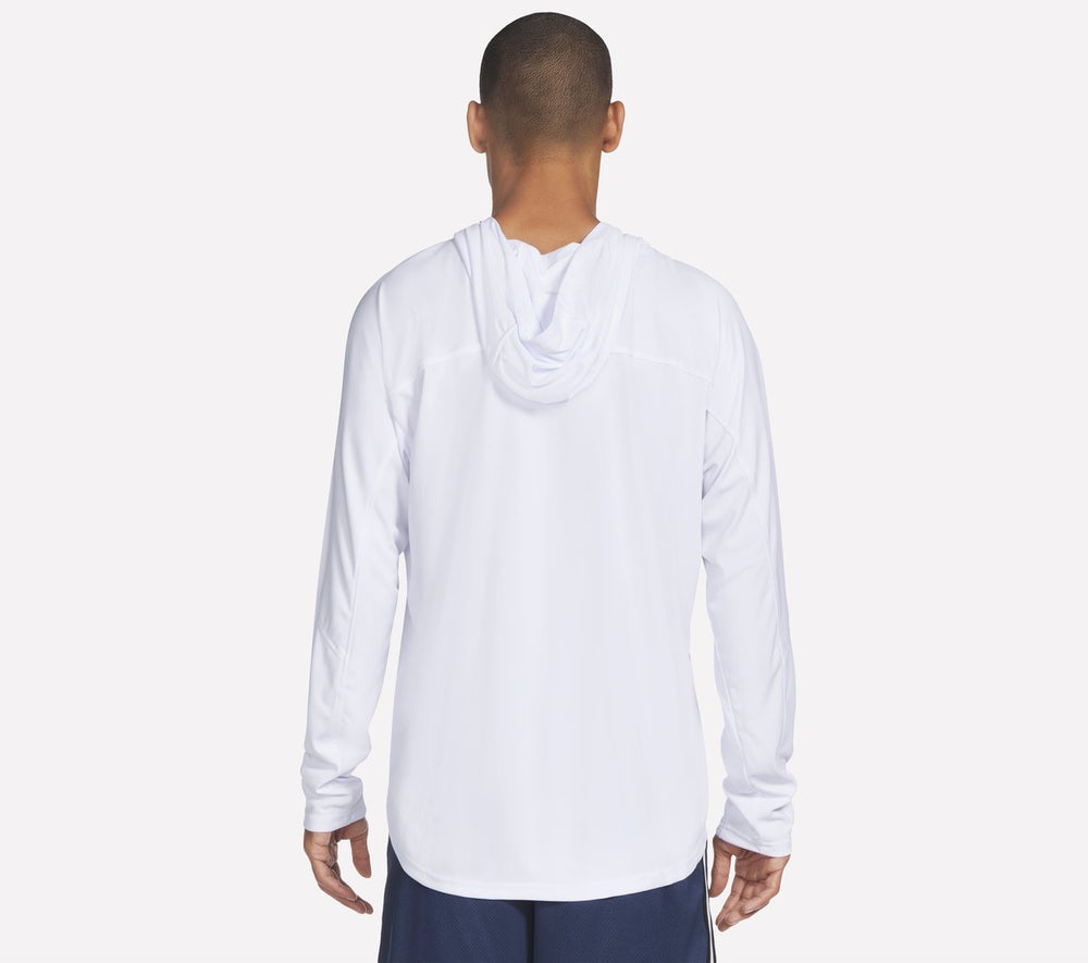 Hoops Long Sleeve Hoodie | Skechers