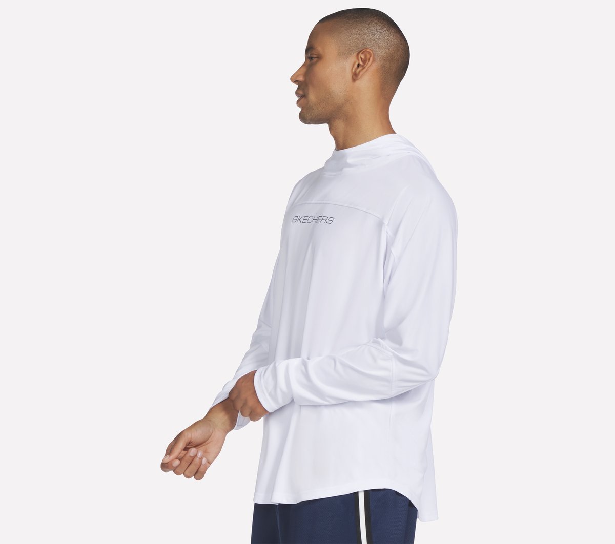 Hoops Long Sleeve Hoodie | Skechers