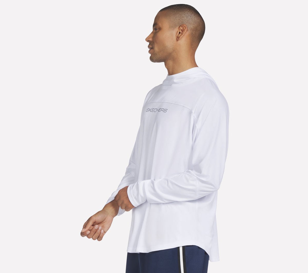 Hoops Long Sleeve Hoodie | Skechers