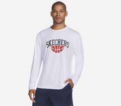 Hoops Long Sleeve Tee | Skechers