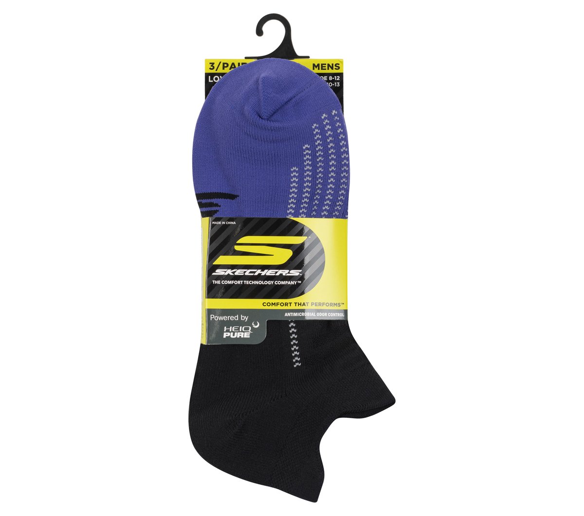 3 Pack Men's Performance Low Cut Socks | Skechers