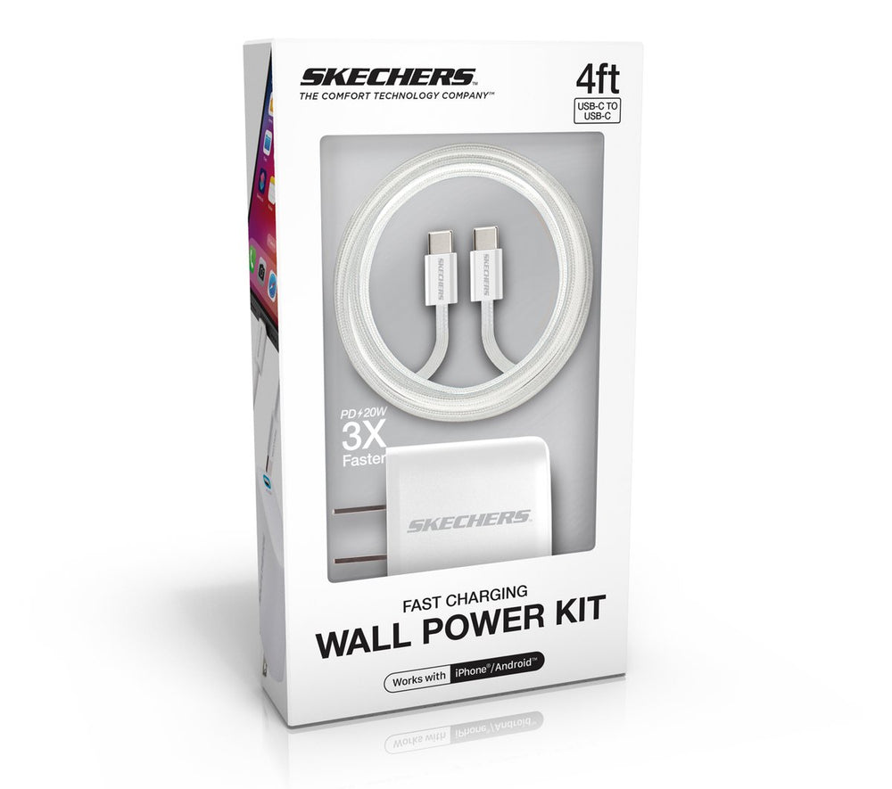 20W USB-C Wall Charging Kit | Skechers